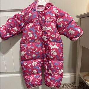 Columbia 3-6 month Snowsuit